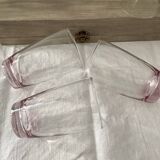 Old soda glasses Huile Lesieur