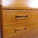 Teak Secretary Desk 1960s Vintage Office Desk Scandinavian Danish Design