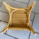 Fauteuil enfant en rotin vintage