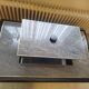 Transformable coffee table in marble and brass – fedam – italian design