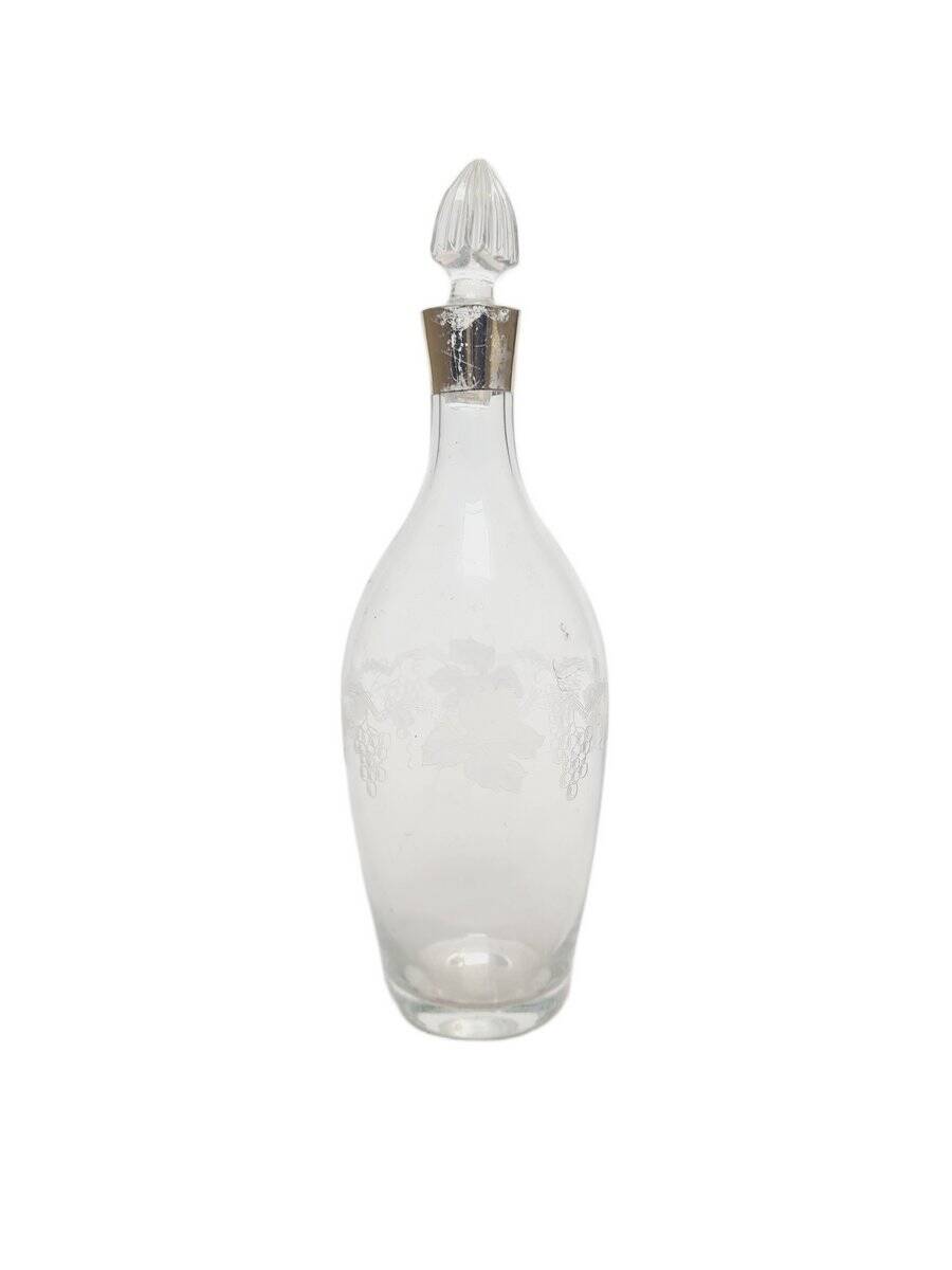 New Look glass carafe, Germany, 1960s