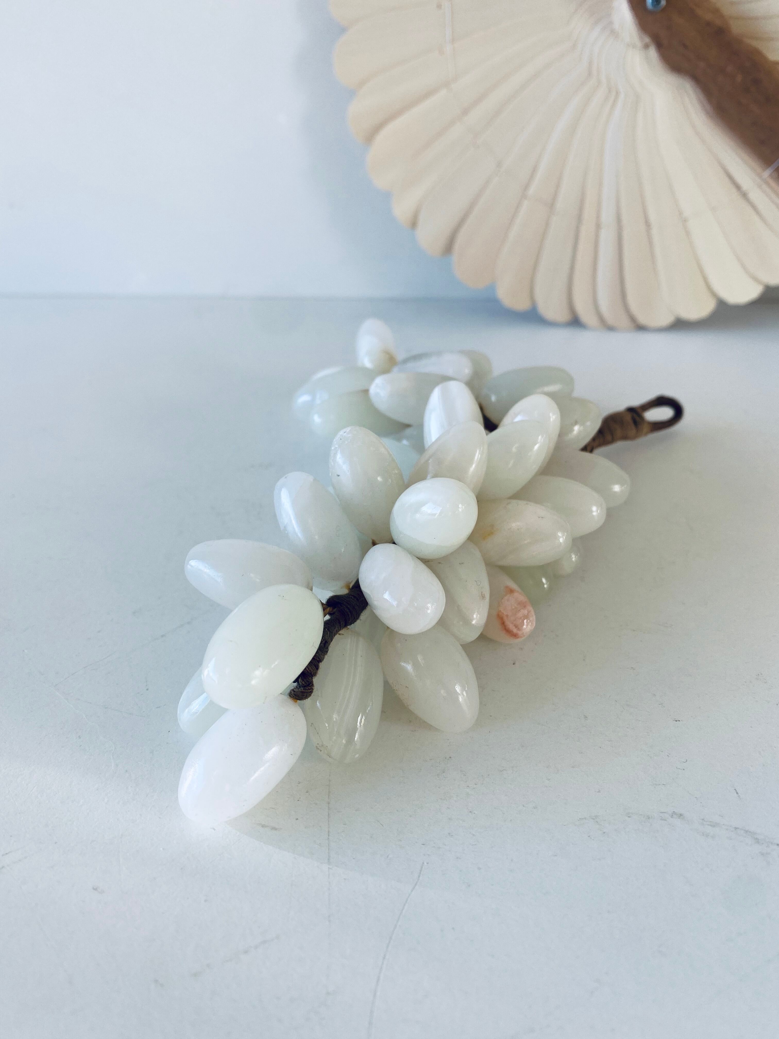 Bunch of onyx grapes