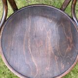 Viennese curved wood armchair JJ Kohn Bentwood