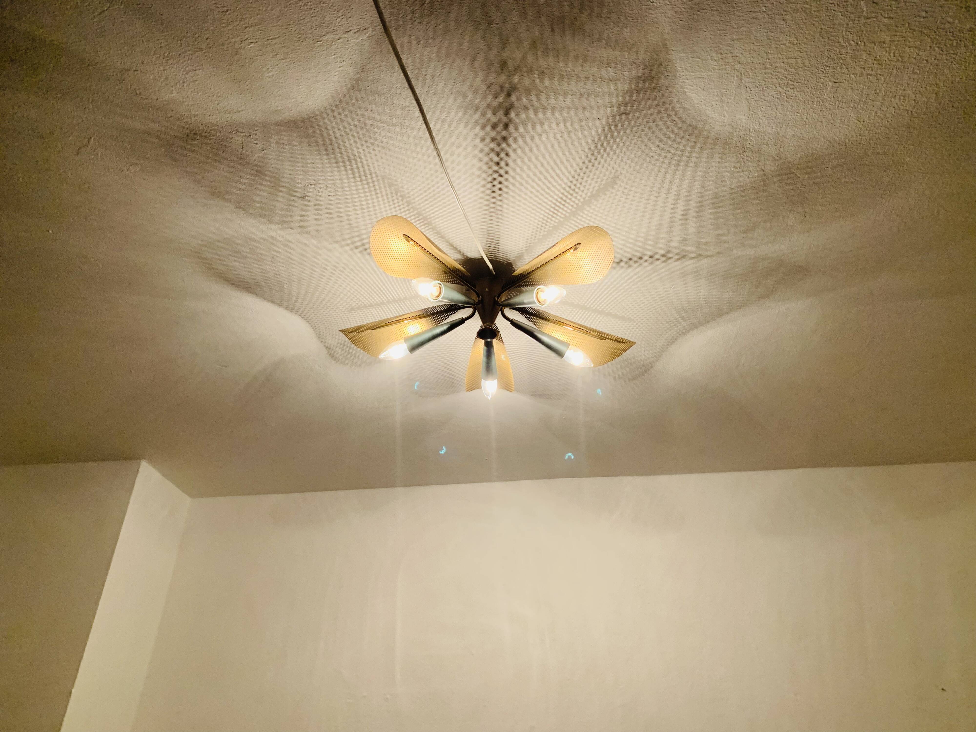 Golden Italian Flush Lamp