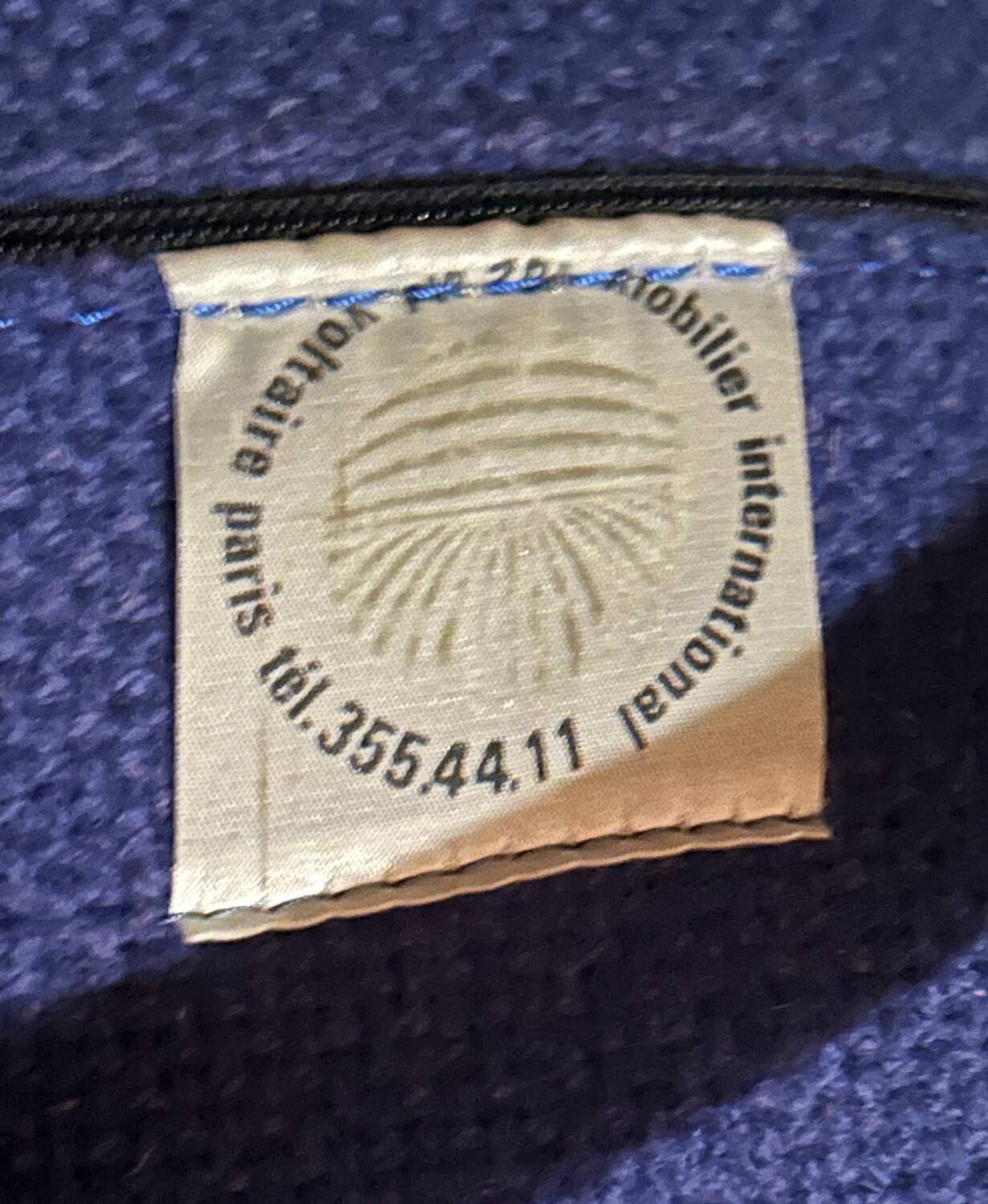 Pair of "delta" model armchairs by Jean-Louis Berthet