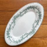 Iron earth ravier green floral décor