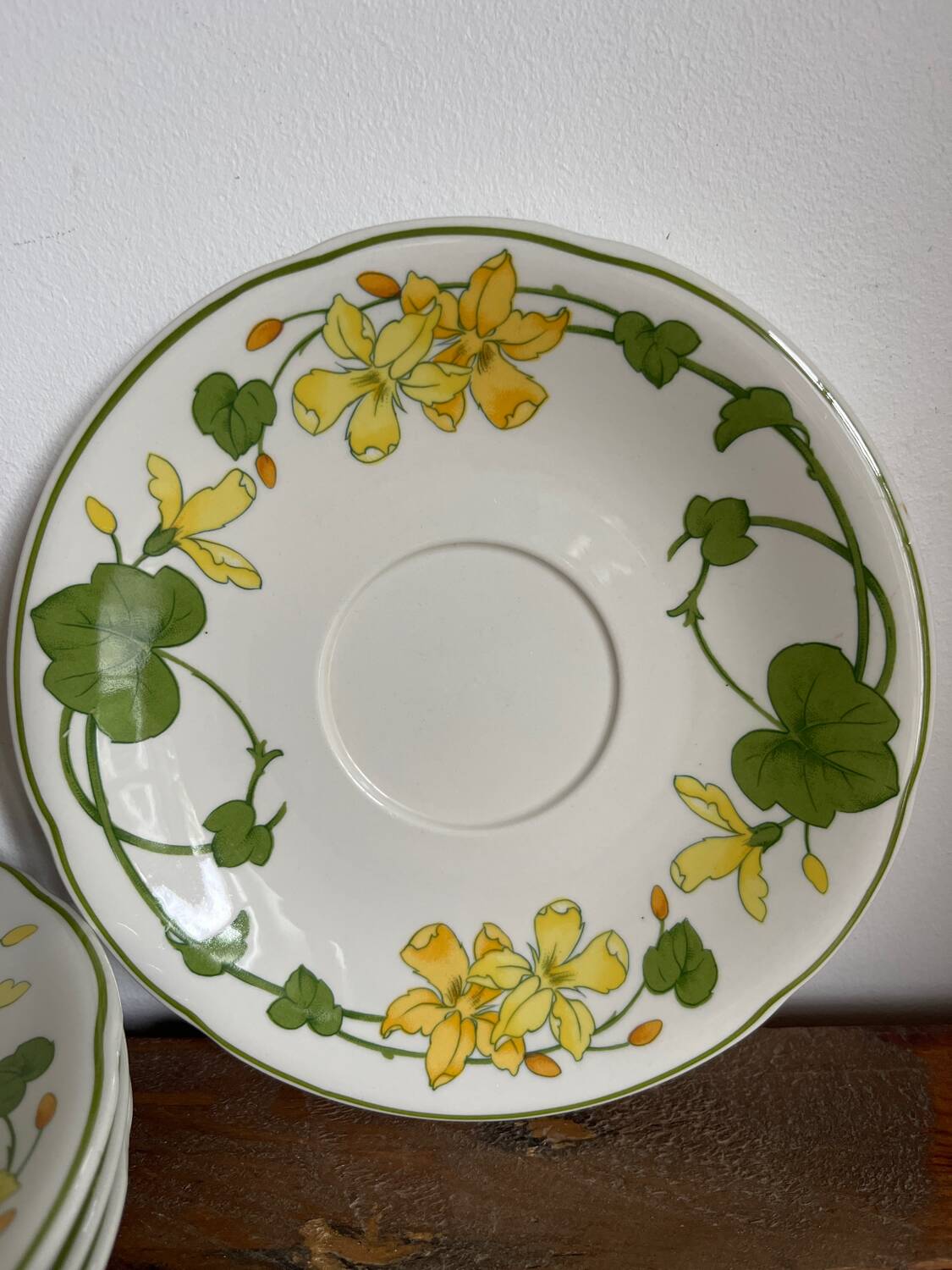4 saucers Villeroy & Boch