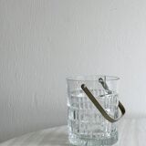 Glass ice bucket