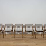 Ski Jumper Chairs from Zamojska, Poland, 1970s, Set of 6