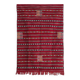 Moroccan kilim rug red 140x230 cm