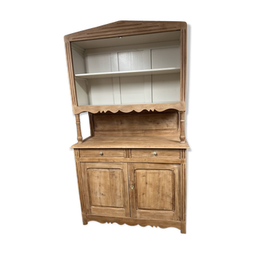 Ancien buffet, vaisselier double corps
