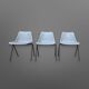 Polyprop stacking chairs by Robin Day for Tecno, Italy 1960s