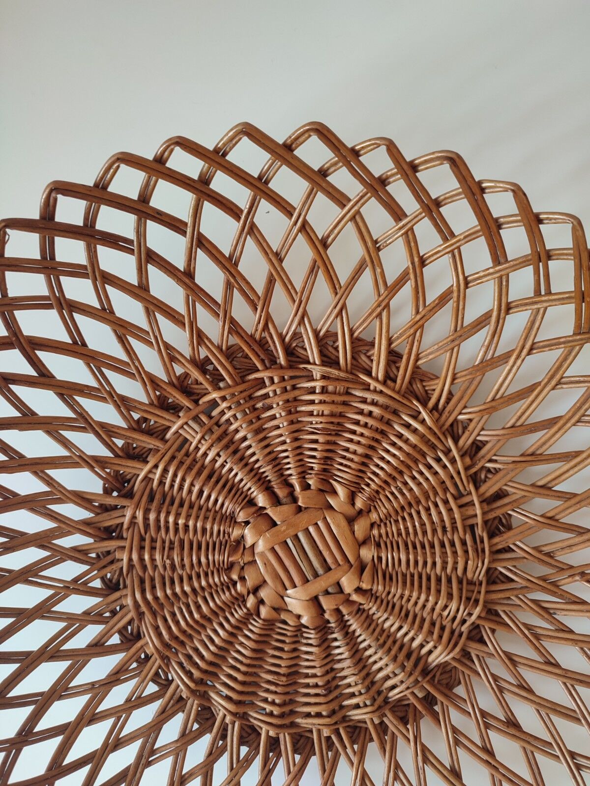 Wicker fruit basket