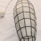 62cm spindle light fixture mother-of-pearl and brass from the 70s