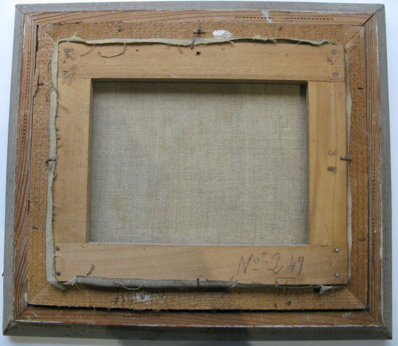 Painting oil on canvas R. Sagaut,