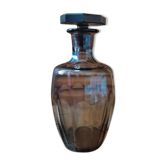 Carafe Bottle in smoked glass Art Deco old vintage dp 082201