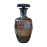 Carafe bouteille en verre fumé art déco ancien vintage dp 082201