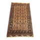 Old faded terracotta rug | Turkmen tribal wool rug