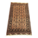 Old faded terracotta rug | Turkmen tribal wool rug