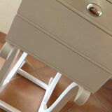 Worker painted wooden art deco form