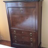 Louis 15 mahogany secretary