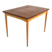 Table de salle à manger "portefeuille" en teck, Suède, 1960