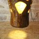 Accolay ceramic and resin pendant light