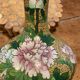 Cloisonned enamel vase