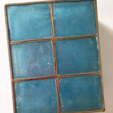 Blue mother-of-pearl box