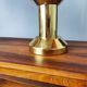Pair of large vintage 1970s brass living room lamps