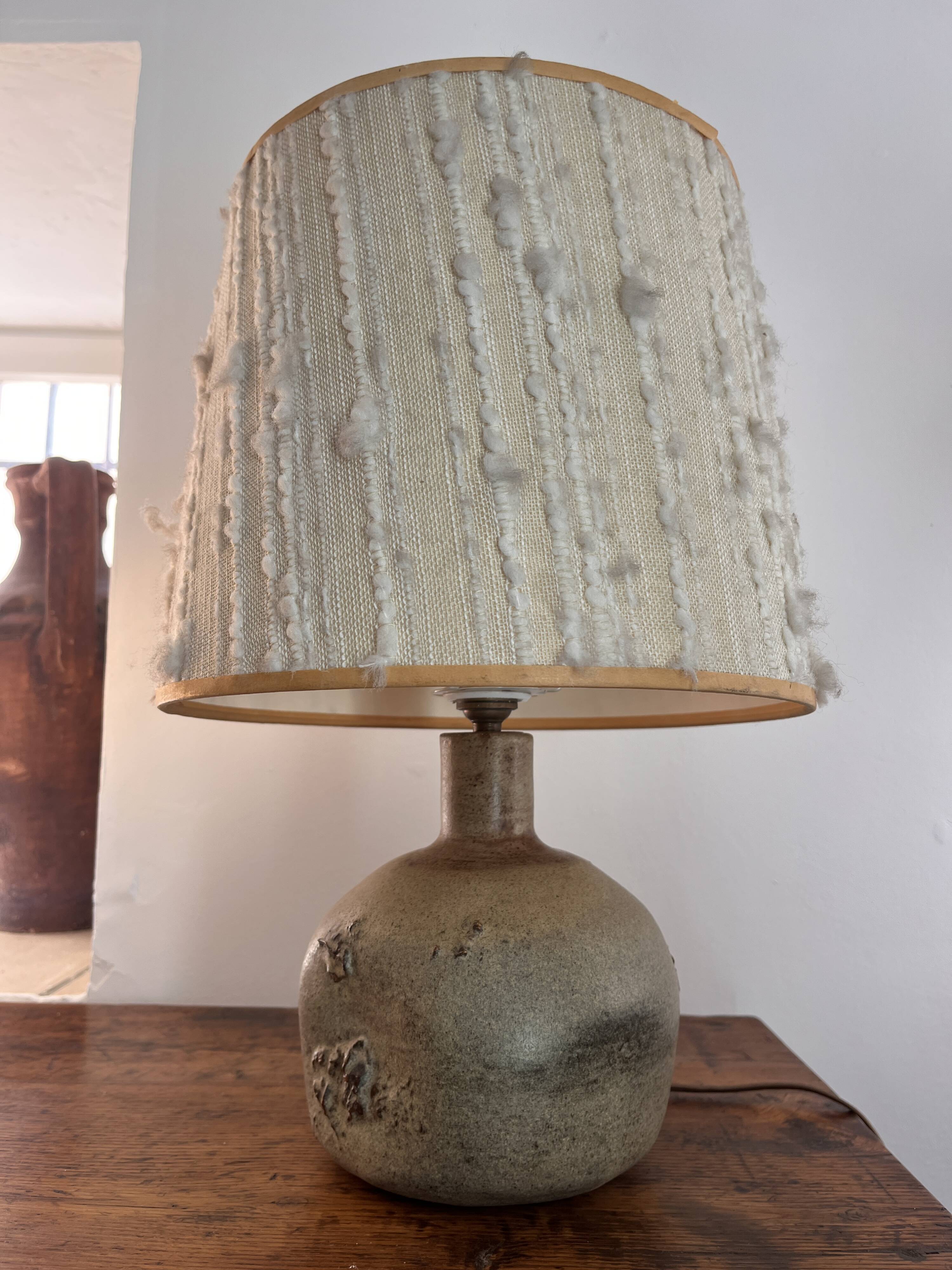 vintage ceramic lamp from the 50s/60s