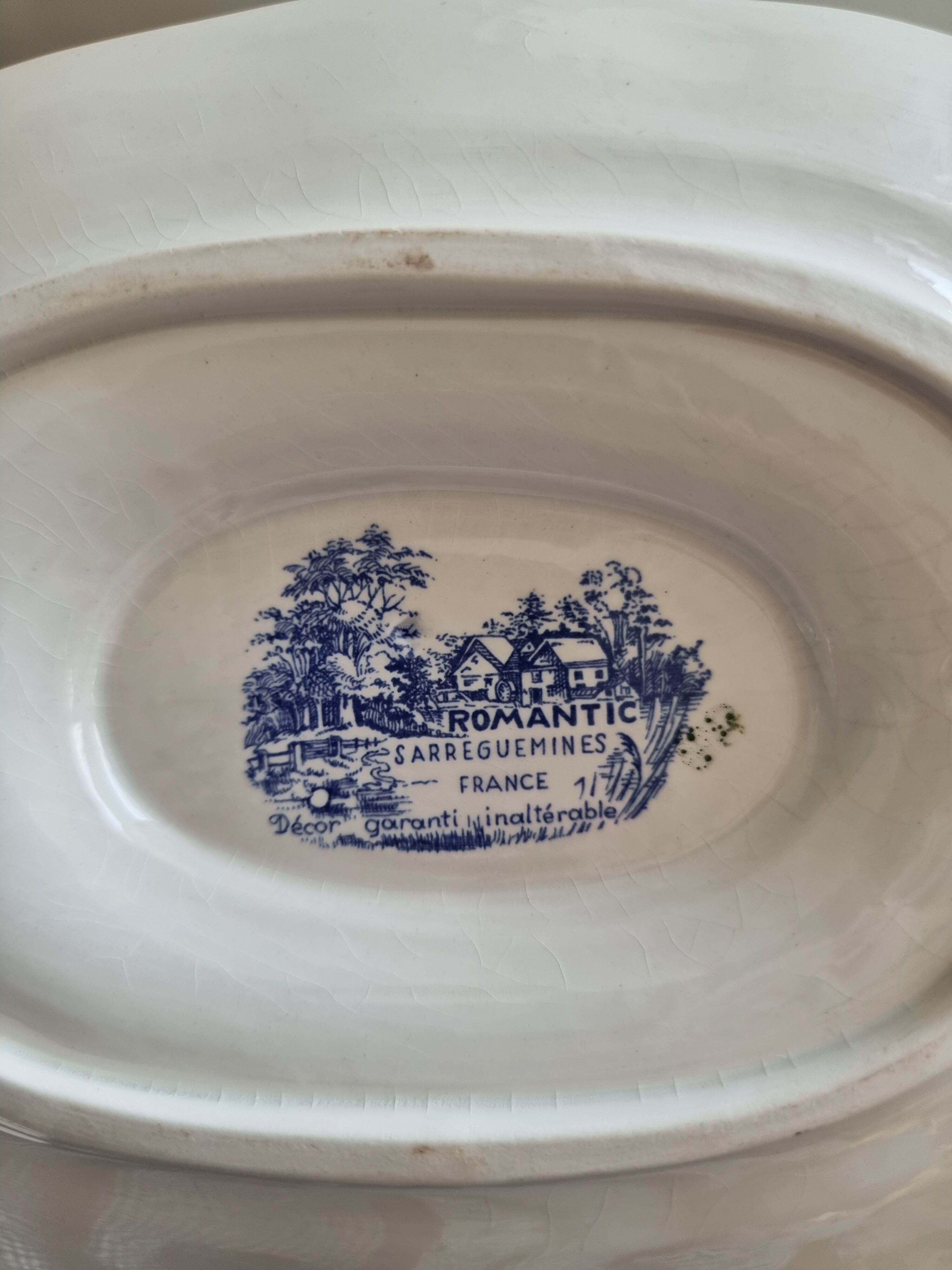 Sauce boat Romantic Sarreguemines