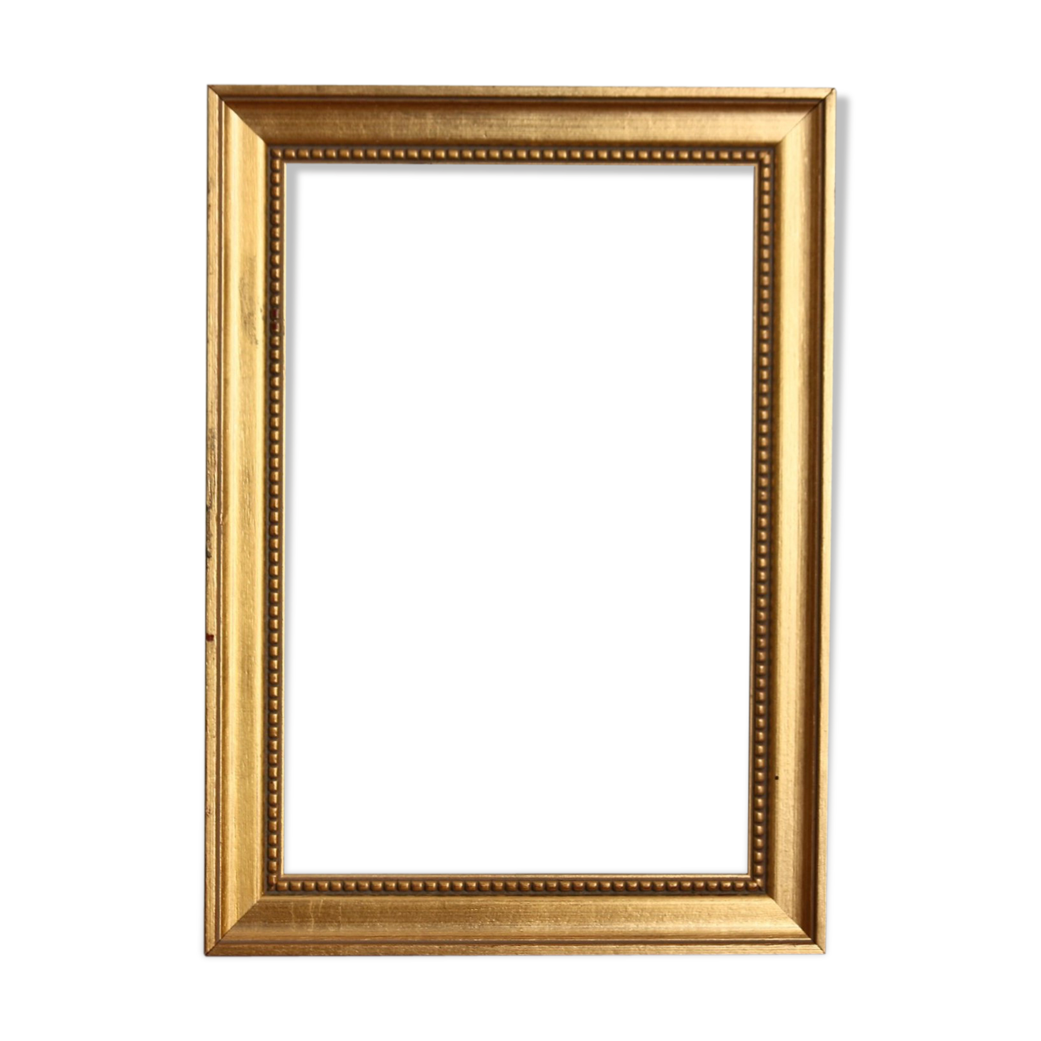 Carved and moulded gilded wood frame