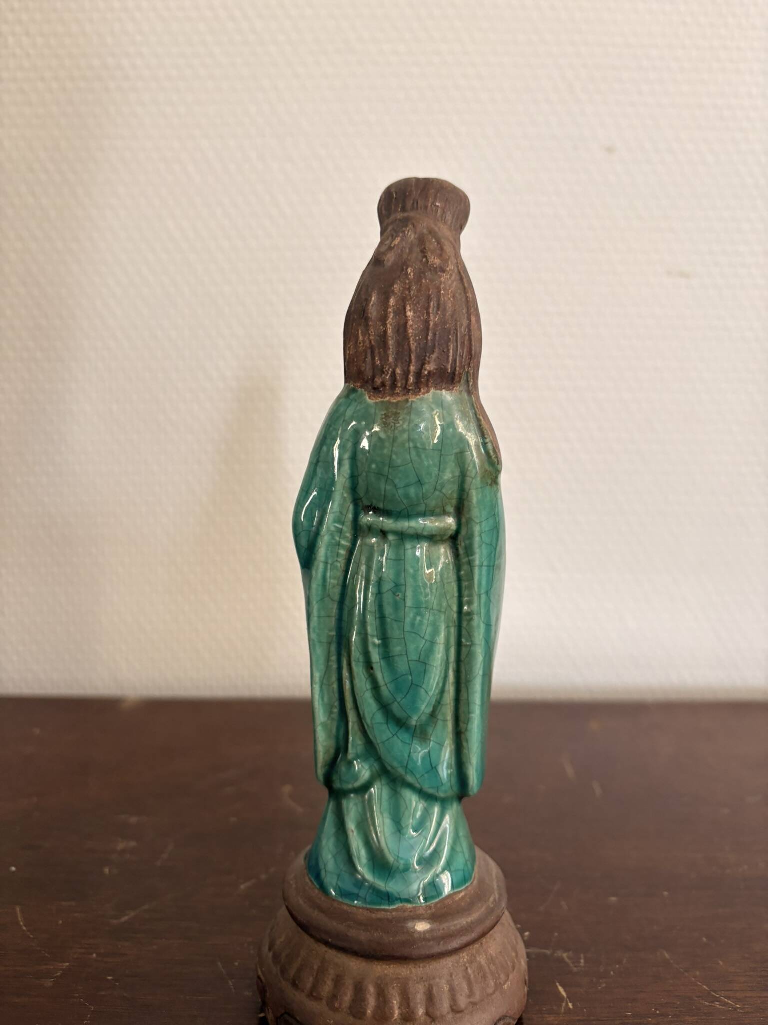 Sculpture of Guanyin Kuan Yin Chinese Buddhist Buddha Qing China