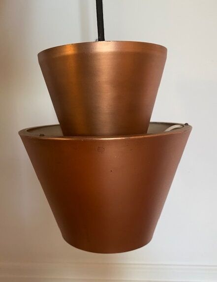 Copper hanging lamp