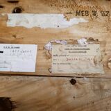 Solid oak ammunition box