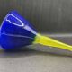 Blown glass soliflore signed Eric Lindgren Claret 1996
