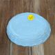 Hen on white opaline glass basket – marked Sv