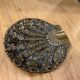 Vintage Seashell Design Brass Ashtray