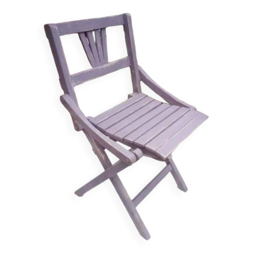 Wooden children's chair