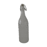 Clear bottle with pegs