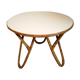 Bamboo and white coffee table