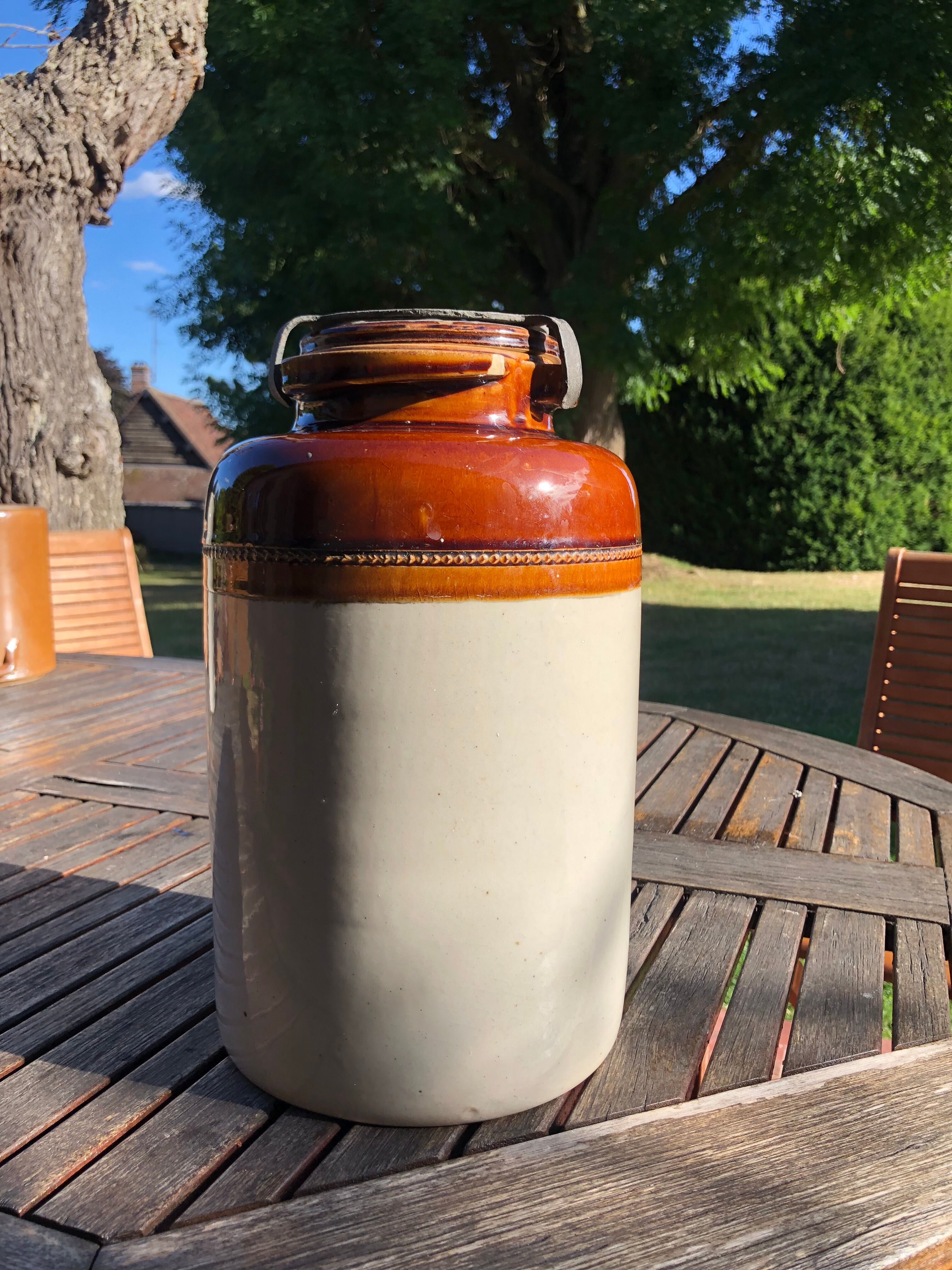 Old canning jar
