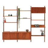 3-Bay wall unit by Poul Cadovius