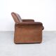 De Sede Brown Leather Ds 50 Sofa, 1970s