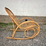 Adult rattan rocking chair – very good condition