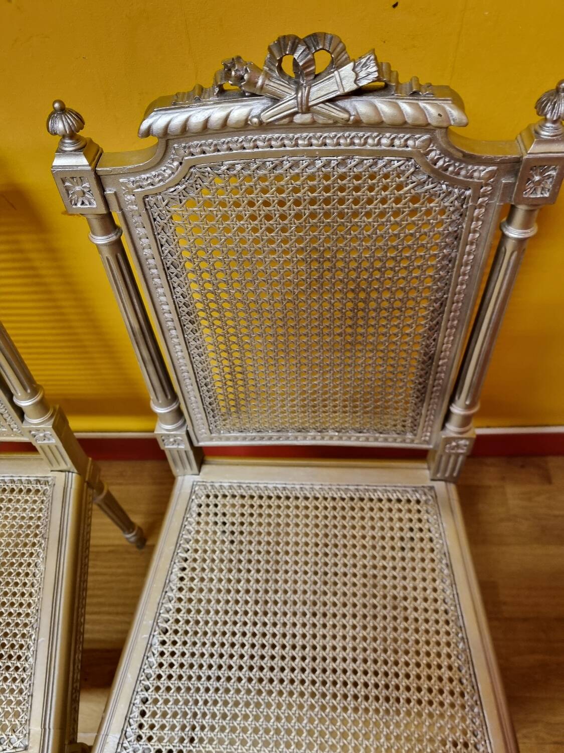 Louis XVI caned chairs