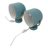 Rare pair of wall sconces, 1950, Scandinavian