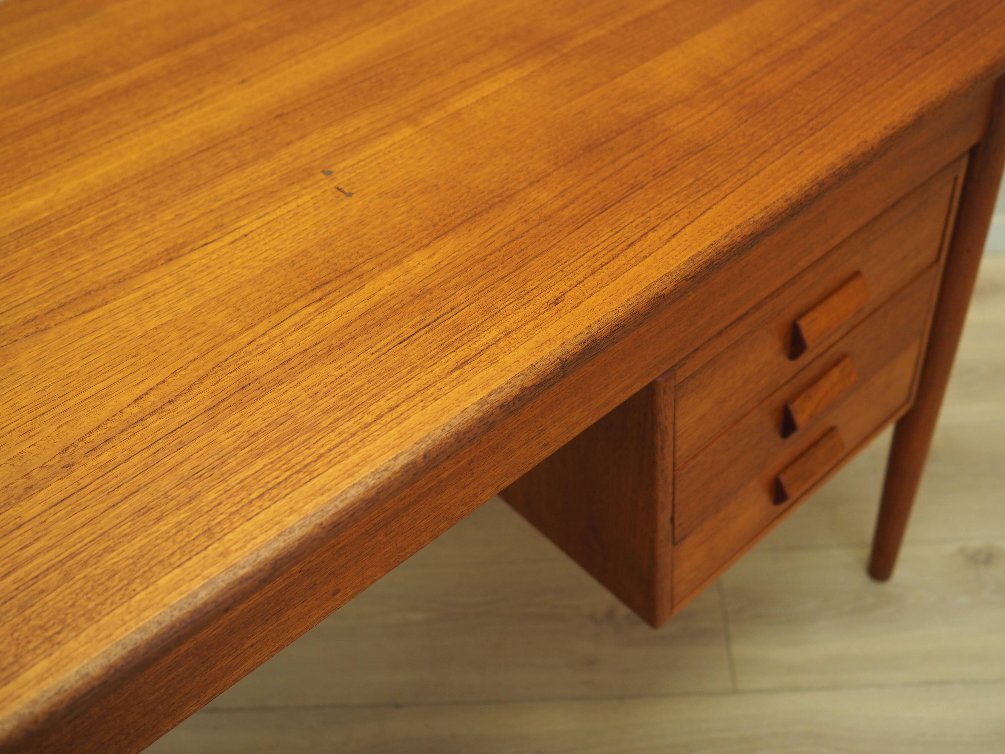 Teak desk, Danish design, 1960s, designer: Børge Mogensen, manufacturer: Sø