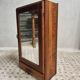 Old hanging cupboard medicine cabinet with mirror and drawer